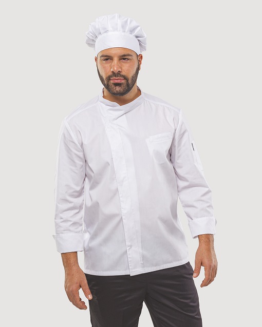 Σκούφος Chef Λευκός Ruffle Axon Σκούφος Chef Λευκός Ruffle Axon
