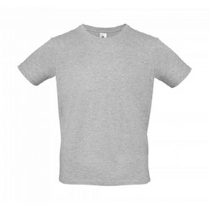 T-shirt B&C κοντομάνικο σε Γκρι χρώμα 100% Βαμβακερό