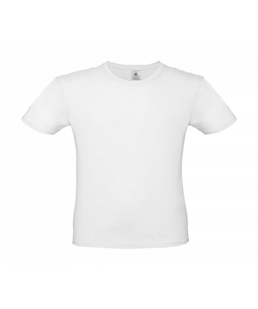 T-shirt B&C κοντομάνικο σε Λευκό χρώμα 100% Βαμβακερό T-shirt B&C κοντομάνικο σε Λευκό χρώμα 100% Βαμβακερό