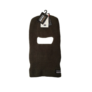 Full Face Πλεκτό Με Επένδυση Thinsoulate Με Μια Τρύπα Χακί