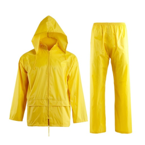 Αδιάβροχο σετ σακάκι-παντελόνι PVC Compact Κίτρινο