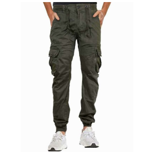 Παντελόνι Cargo Ελαστικό Με Λάστιχο Χακί